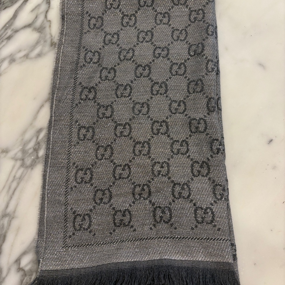 Gucci GG Wool Scarf